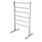 Anzzi Riposte 6-Bar Floor Mounted Towel Warmer Rack, Brushed Nickel TW-AZ102BN - alternate 1